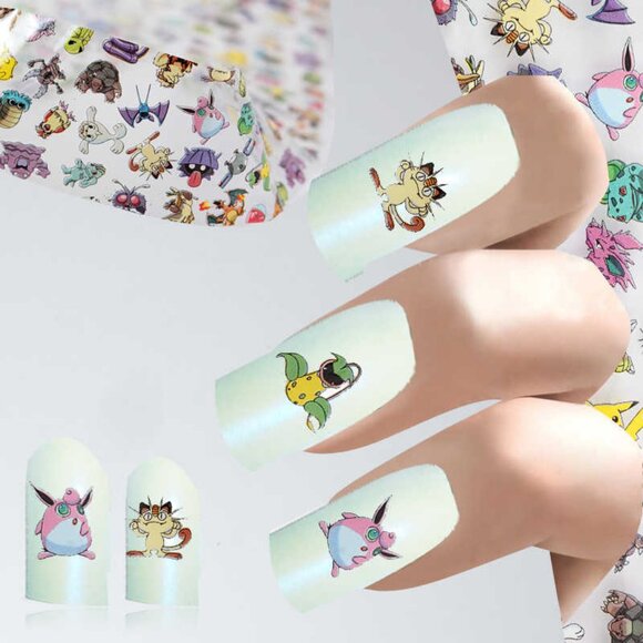 New Pokemon Nail Art Decals - Picture 5 of 5